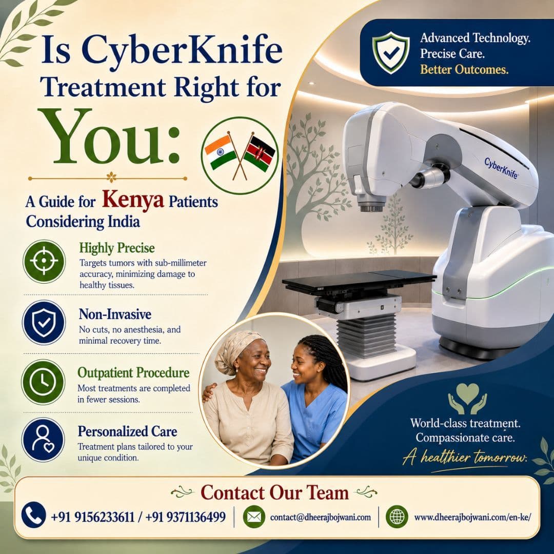 CyberKnife Treatment in India for Kenya Patients